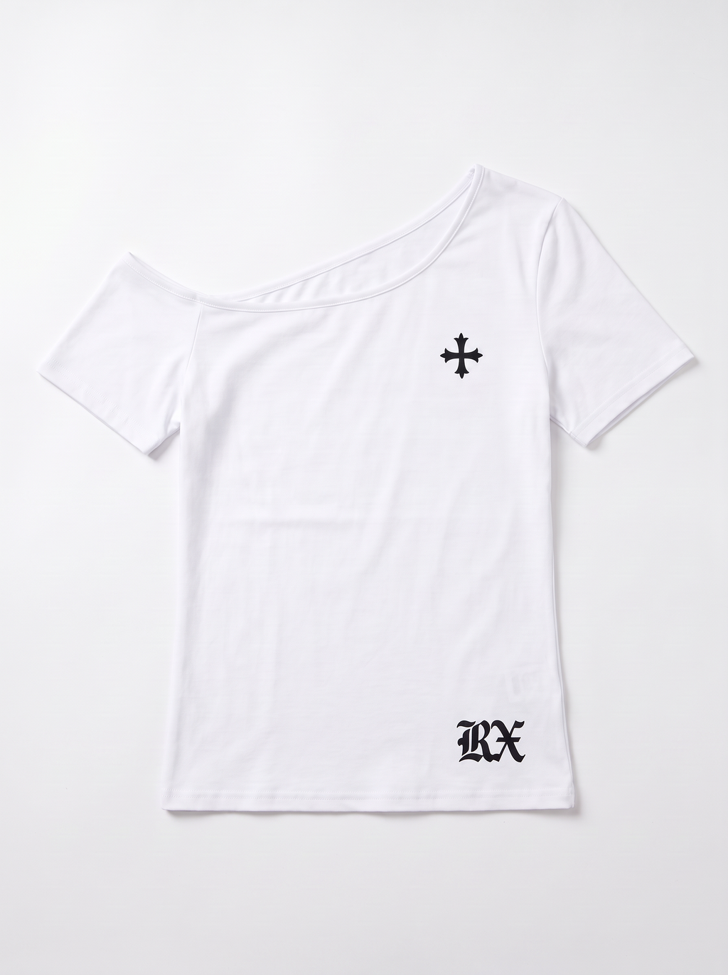クロスロゴクロップドTシャツ
