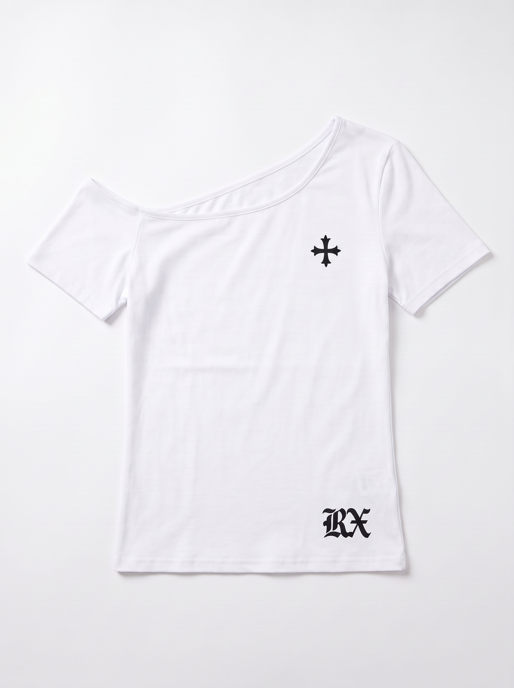 クロスロゴクロップドTシャツ
