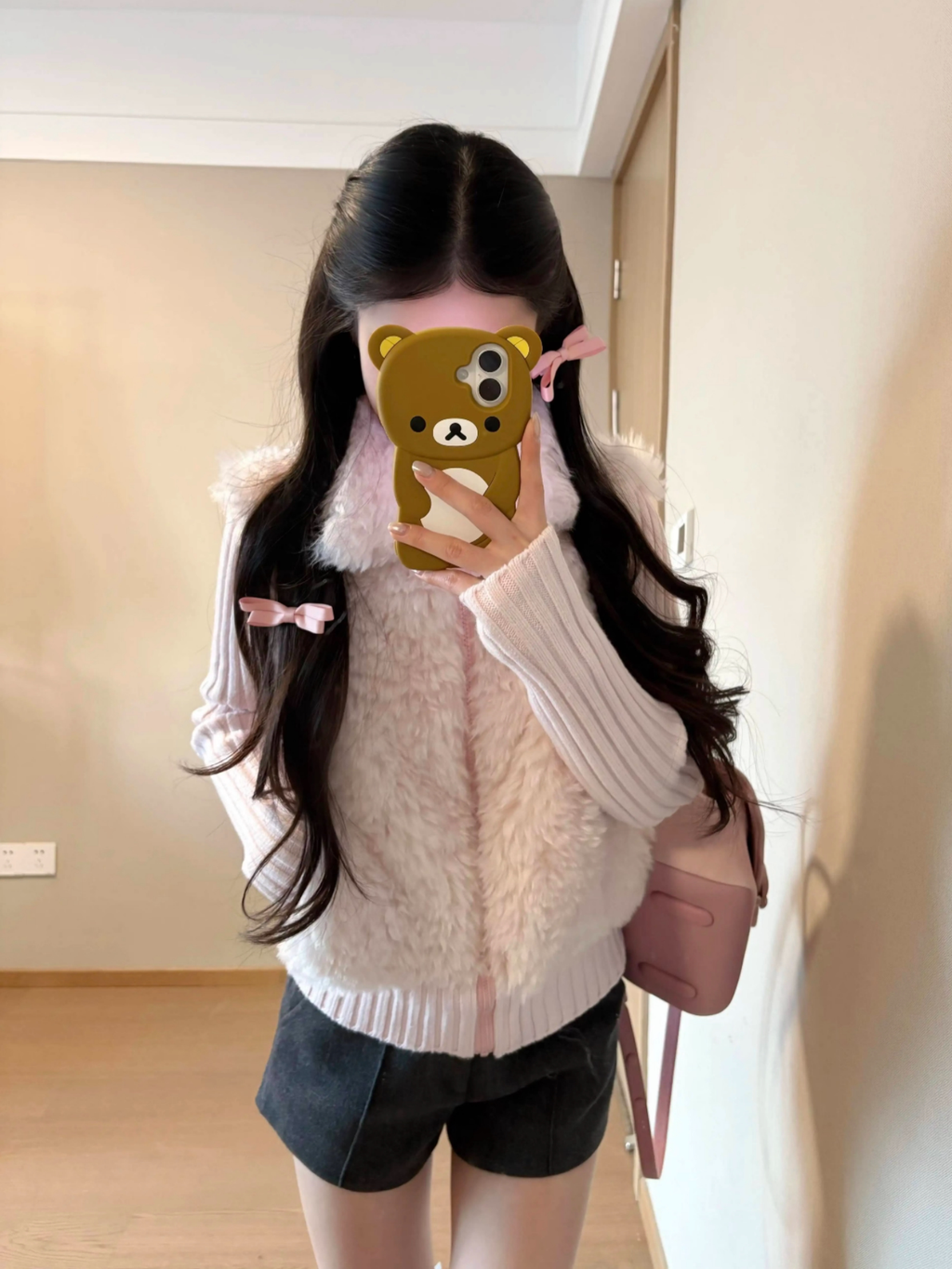 ファーニットブルゾン