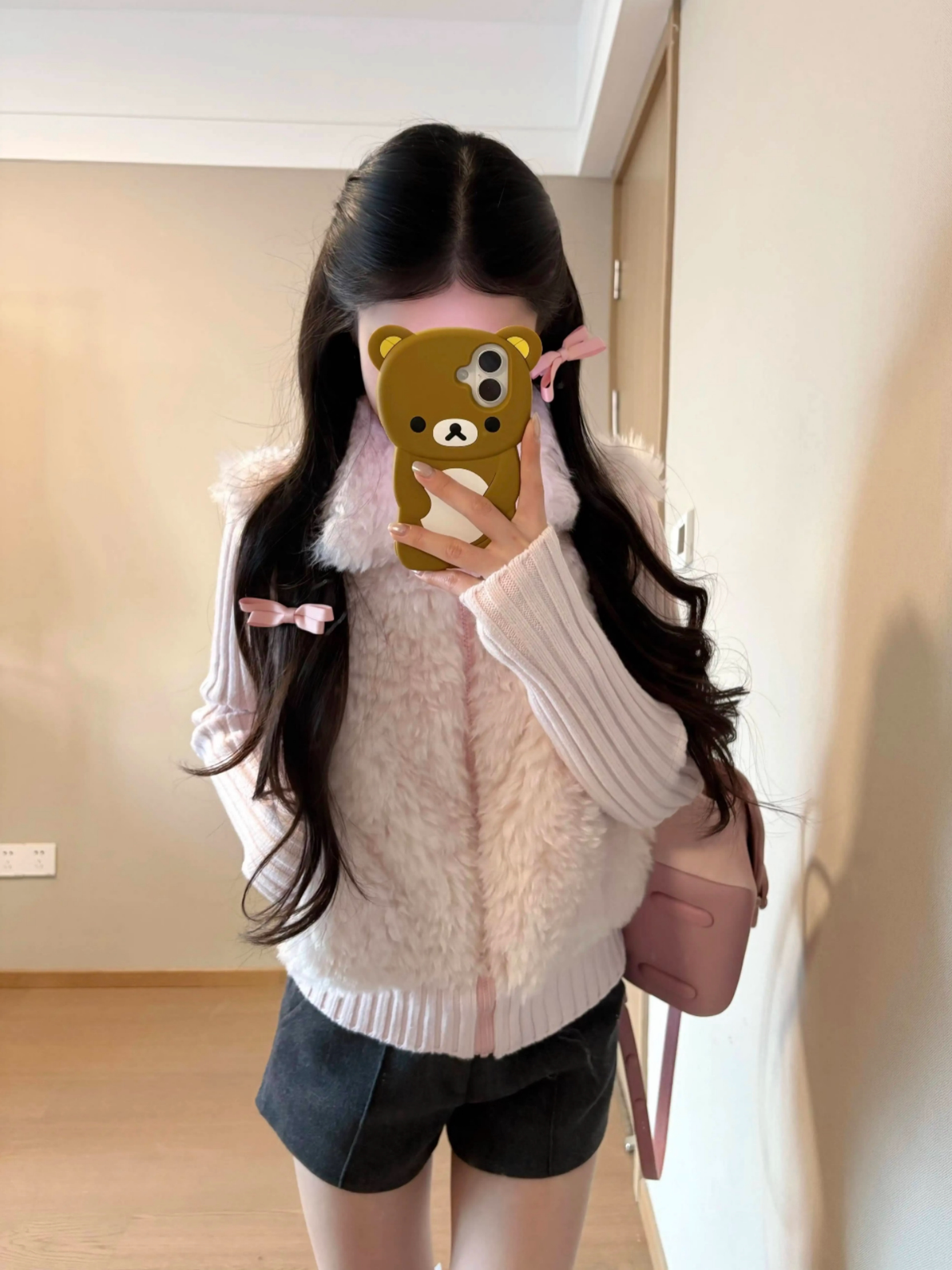 ファーニットブルゾン