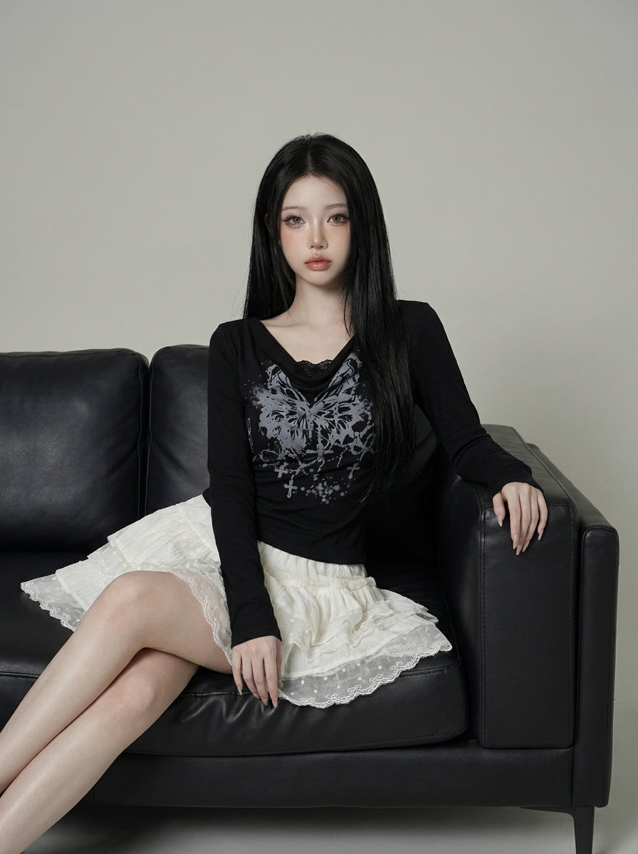 ワークロングスリーブTシャツ
