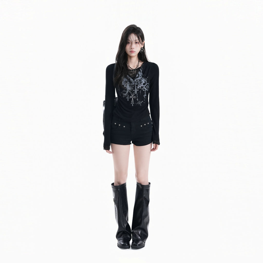 ワークロングスリーブTシャツ