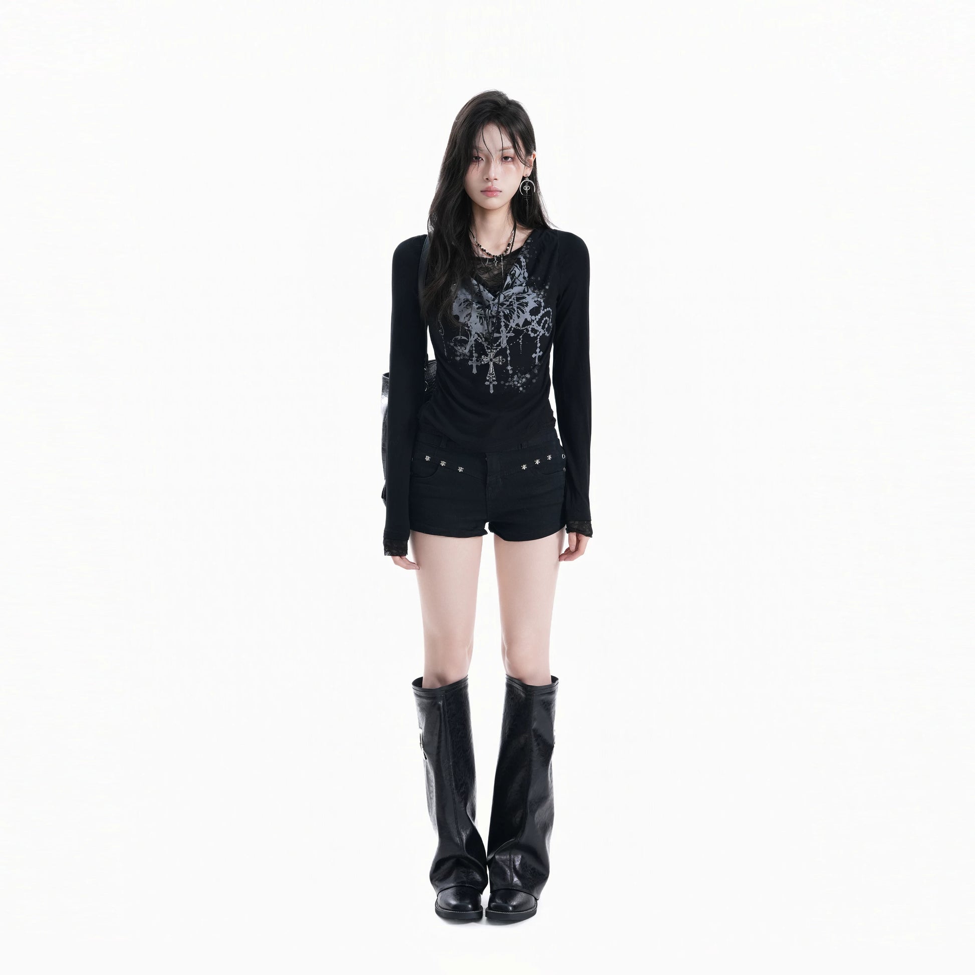 ワークロングスリーブTシャツ