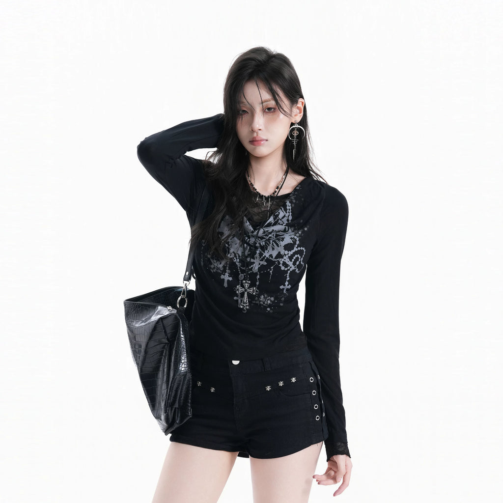 ワークロングスリーブTシャツ