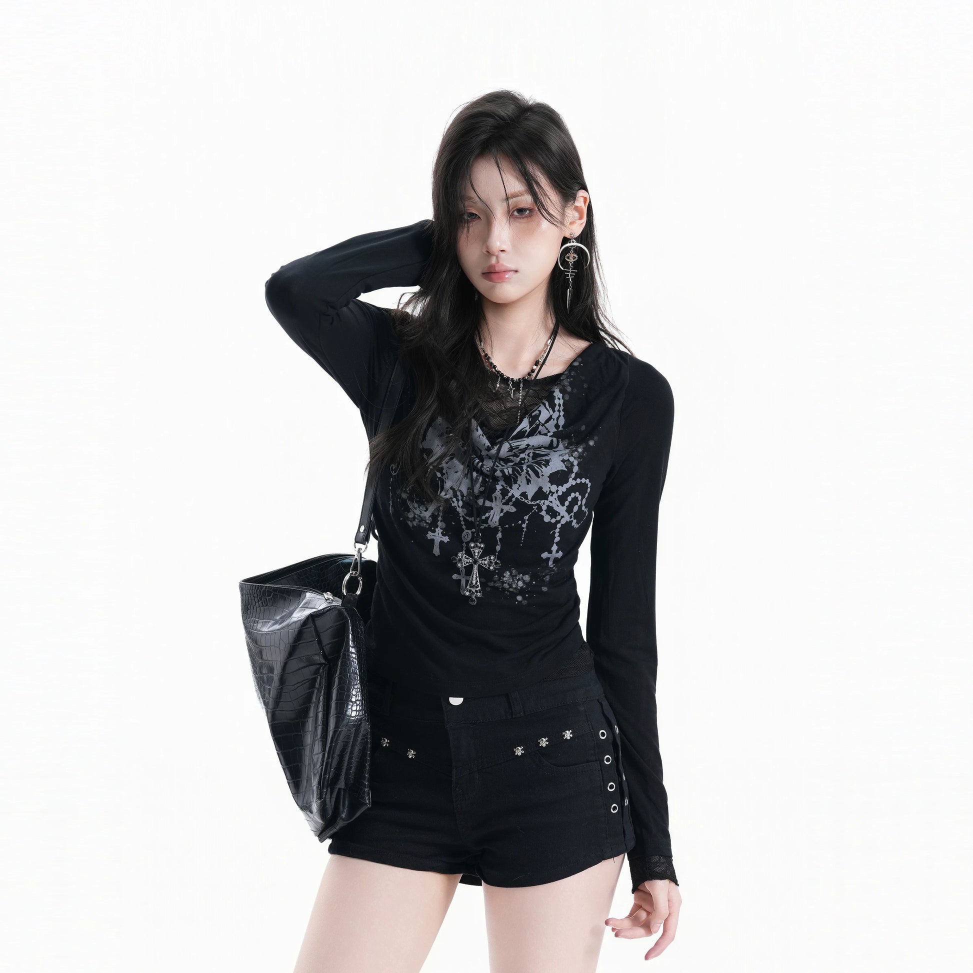 ワークロングスリーブTシャツ